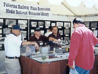 FMRHS Photo, Fullerton Railroad Days 2000 Booth