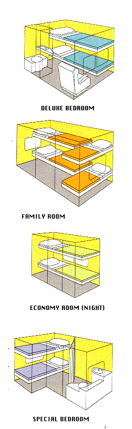 Amtrak Superliner Sleeping Car Diagrams